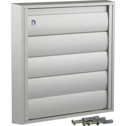 Renson overdrukrooster 210x210mm zilver