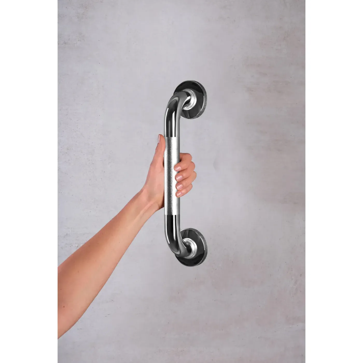 Overig Ridder badgreep 30cm Sam S met antislip oppervlak RVS glanzend
