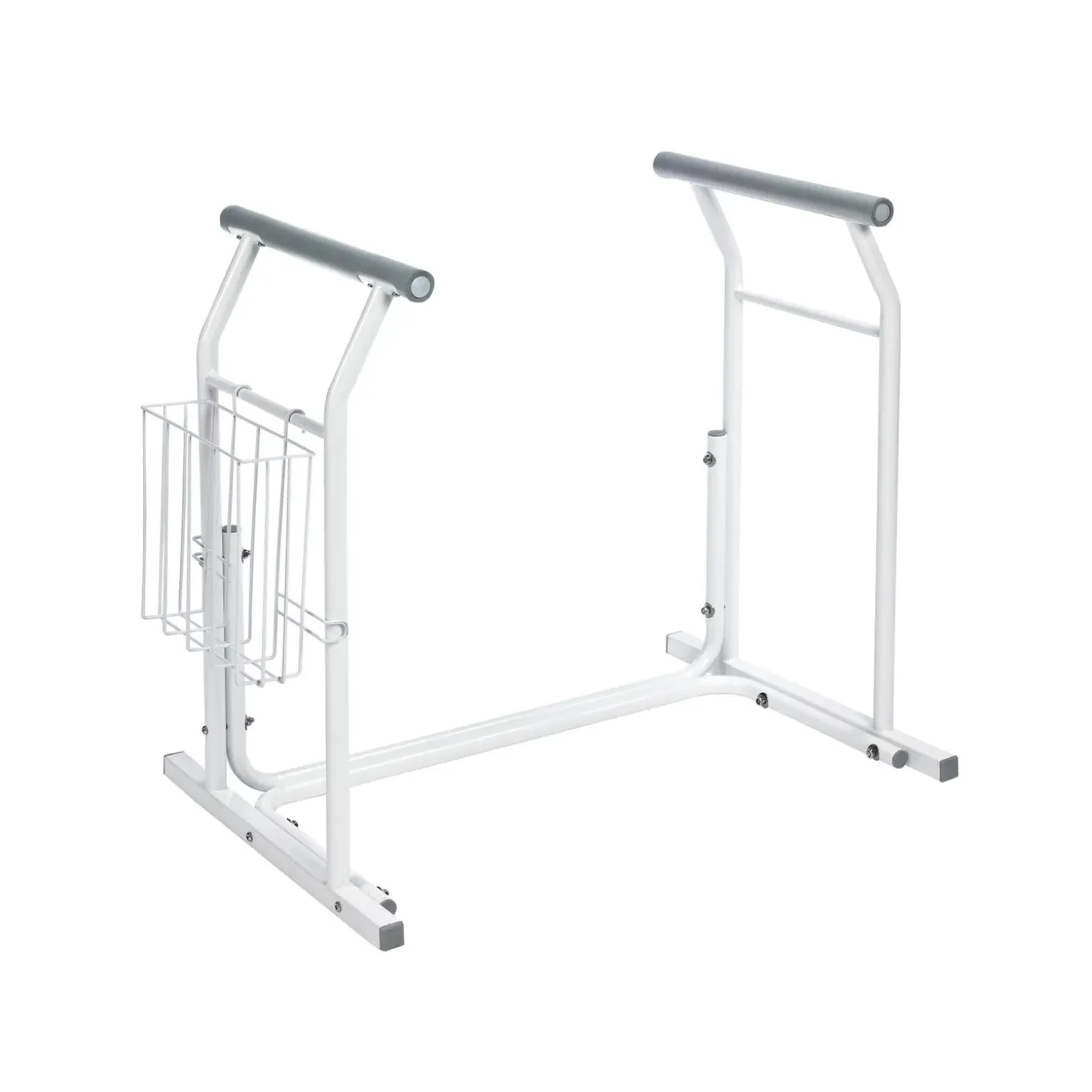 Ridder mobiele wc-opstahulp Sam inclusief mand wit