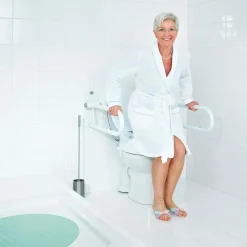 Overig Ridder toiletbeugel Tim kort 55cm opklapbaar staal