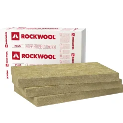 Rockwool Steenwol Plus Isolatieplaten | 100mm | 1000x610mm | Vlakke Kanten