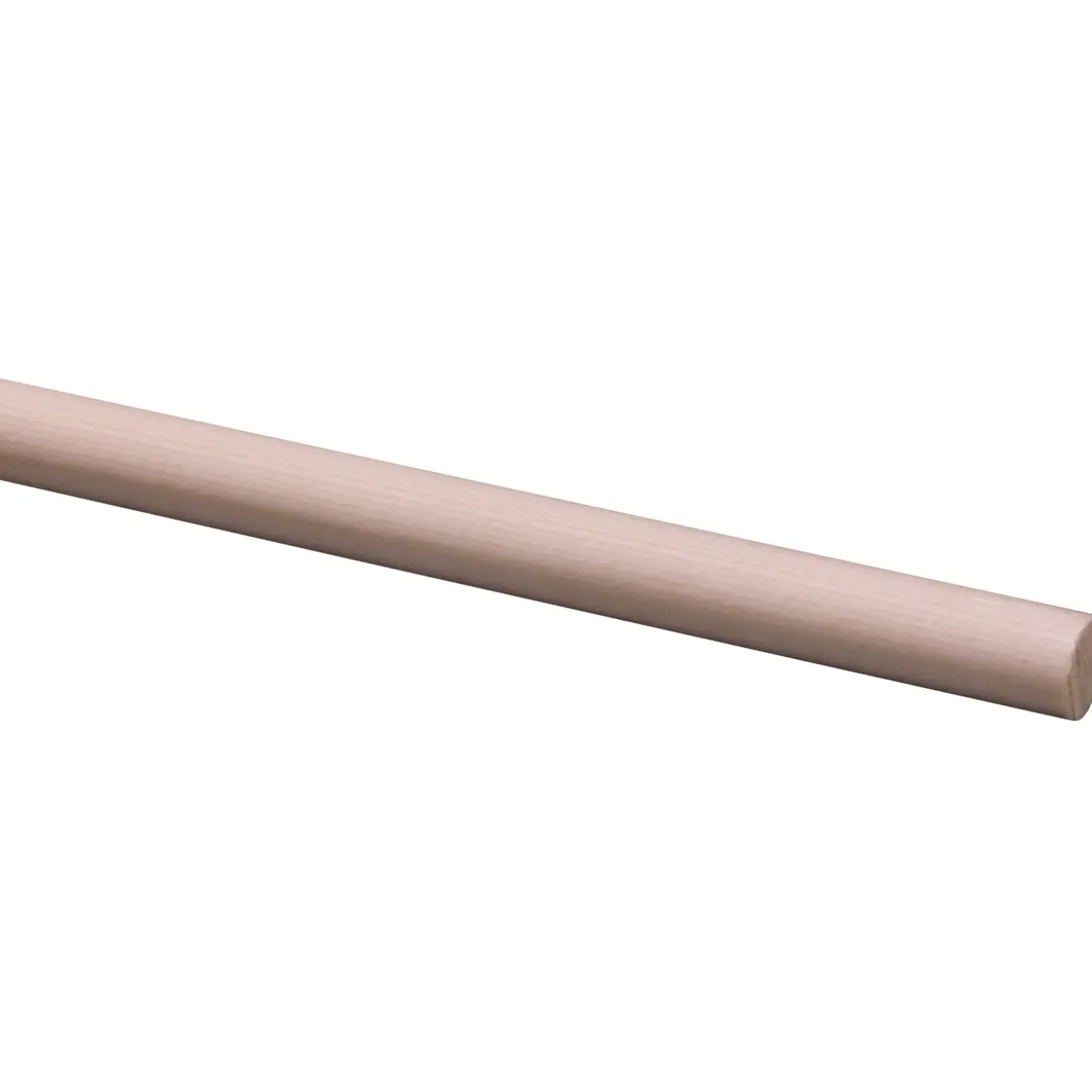 Ronde stok - Grenen - Onbehandeld - Diameter 12mm - 270cm