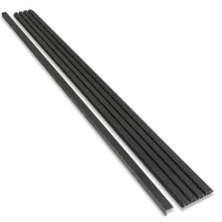 Rosenwood Gevelbekleding Composiet Lattenwand 290 X 22 Cm Zwart 1 Stuk