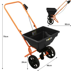 Monster Shop Roterende Strooiwagen Strooikar 25 L Liter - Strooibereik 3 meter