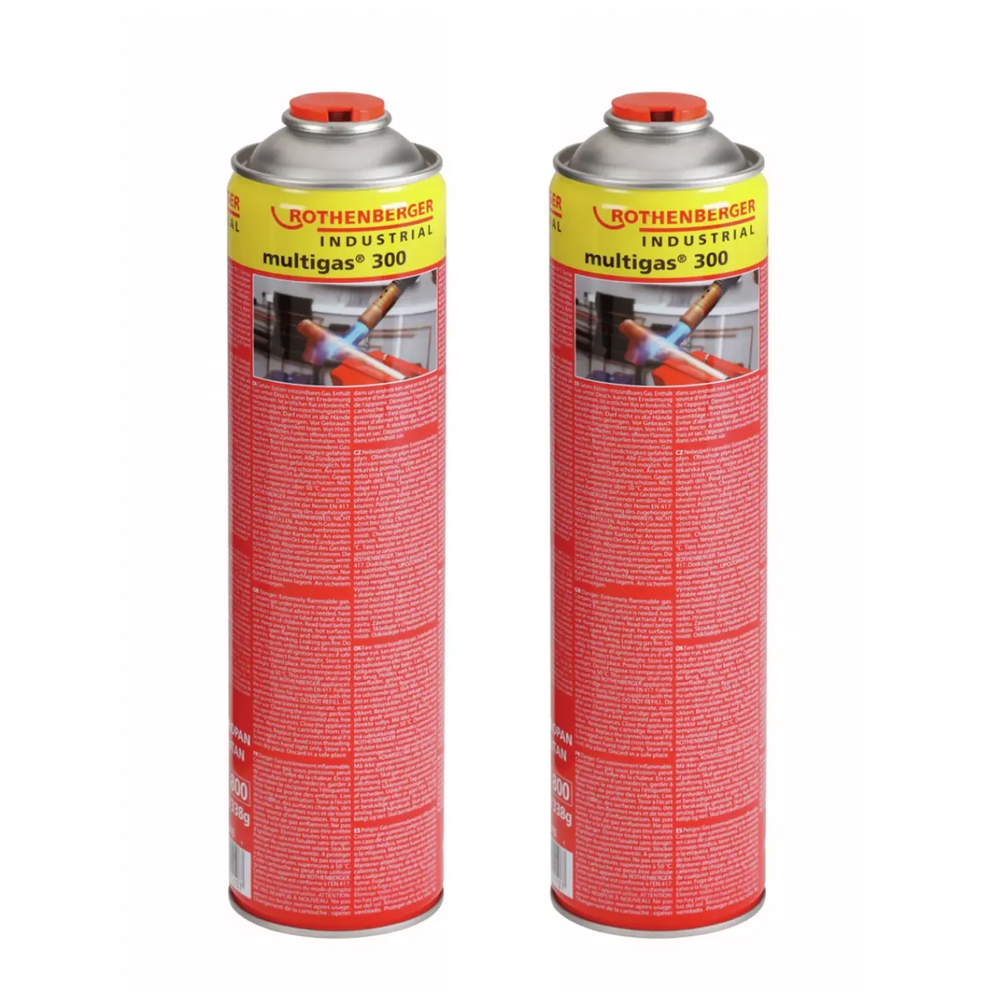 Rothenberger Multigas 300 - 2x600ml