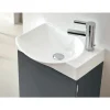 Royo Fonteinmeubelset Ravel - Inclusief Keramische Wastafel - Softclose - Hoogglans Antraciet - 60x44,5x24,3cm