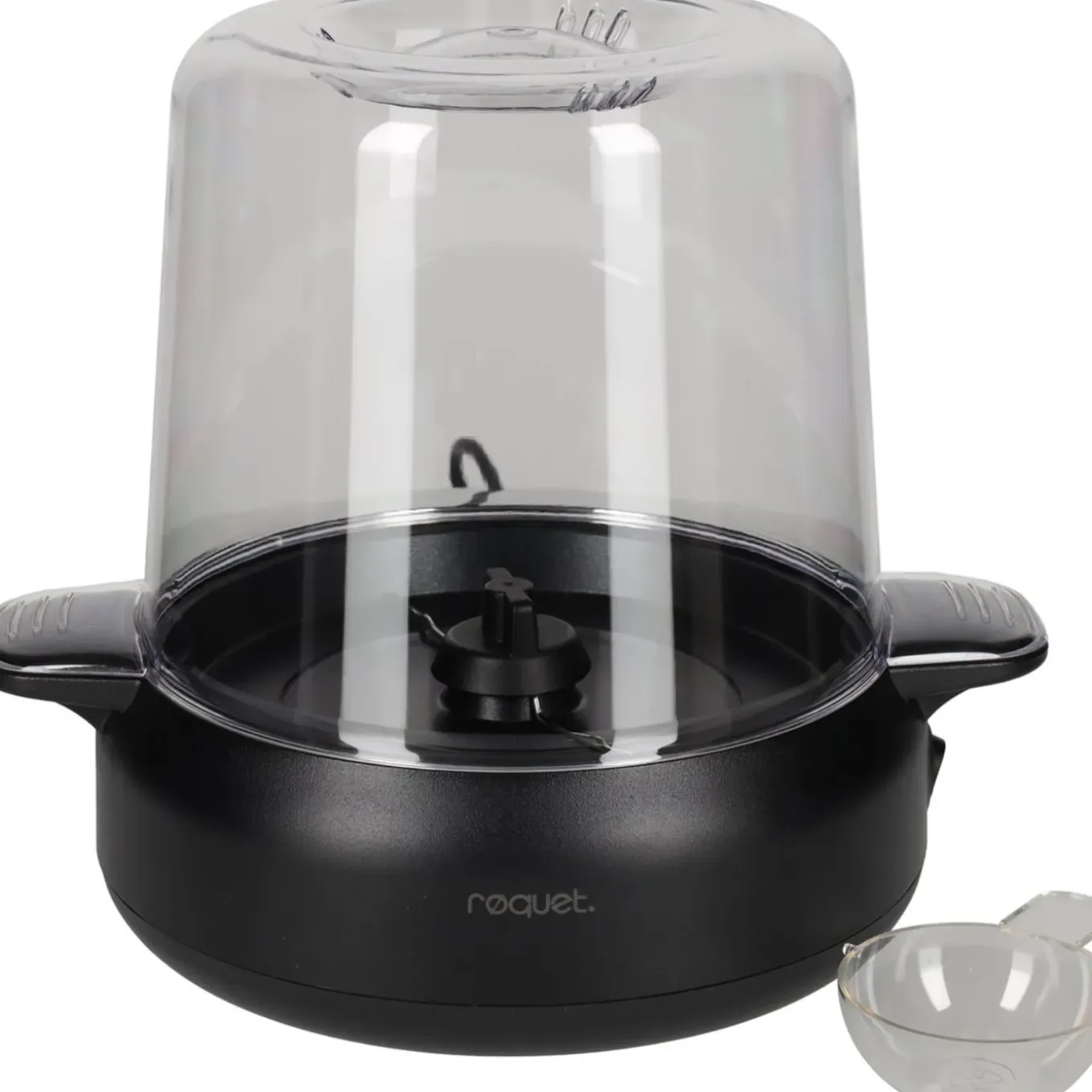 Røquet Popcornmaker Tafelmodel Zonder Olie - Zwart
