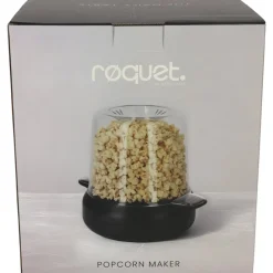 Røquet Popcornmaker Tafelmodel Zonder Olie - Zwart