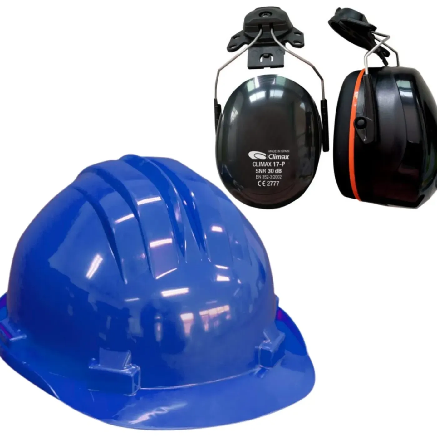 Climax Rs5 Veiligheidshelm | Blauw | Incl. Oorkappen