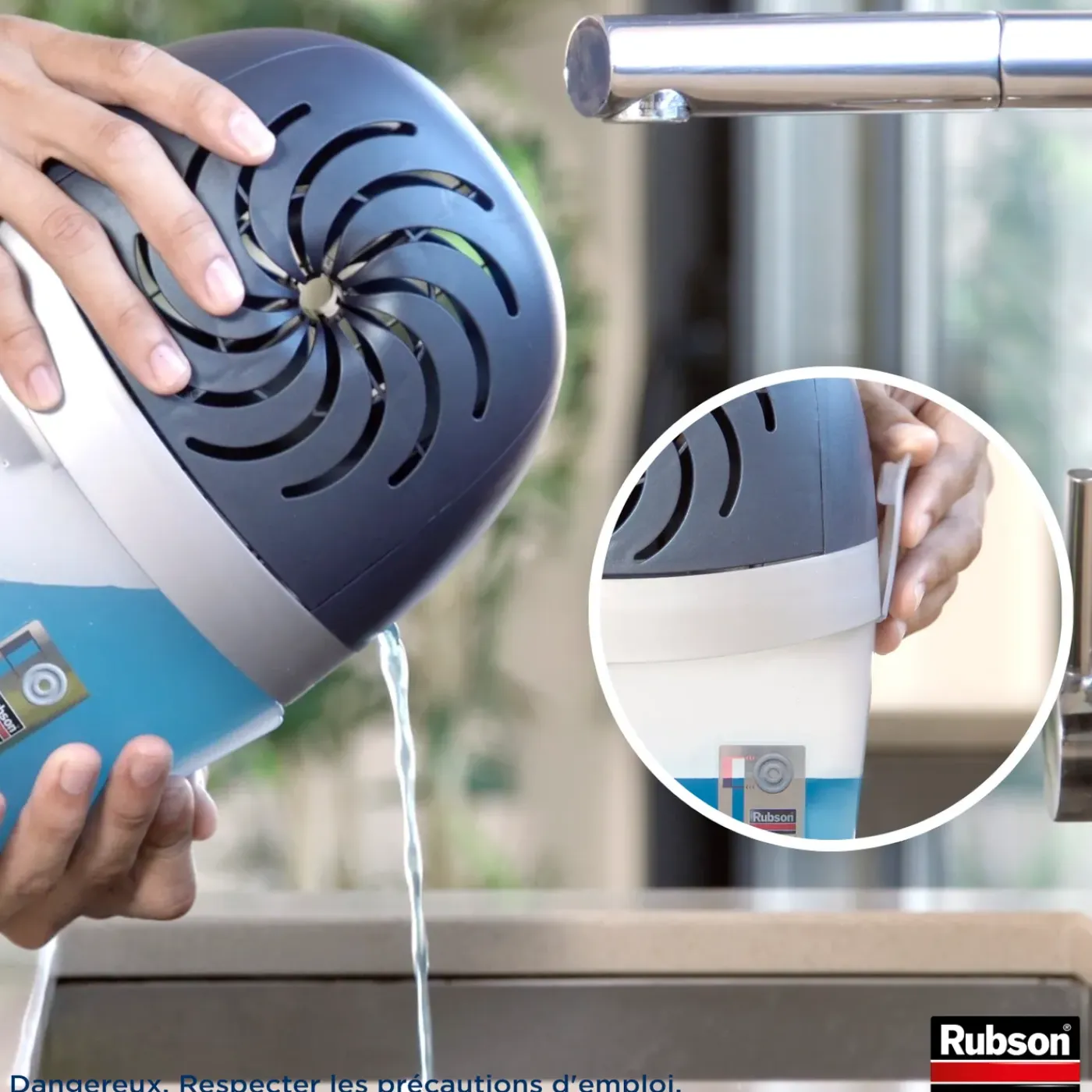 Rubson navullingen vochtopnemer AERO360 neutraal 2 stuks