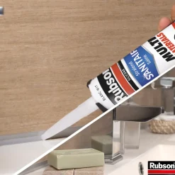 Rubson sanitaire voegkit Multi Material grijs 280ml