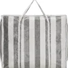 Run Away Basics Boodschappentas 83,5 Liter Zwart Wit Met Verstevigde Bodem