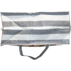 Run Away Basics Boodschappentas 83,5 Liter Zwart Wit Met Verstevigde Bodem