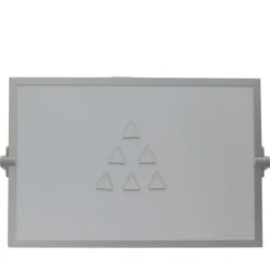 Sam Creative Magnetisch Symbool Driehoek 2 Cm Wit