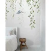 Sanders & Sanders Fotobehang Vogels In De Natuur Groen En Blauw - 350 X 279 Cm - 601003