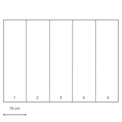 Sanders & Sanders Fotobehang Zeezicht Blauw En Groen - 375 X 270 Cm - 600493