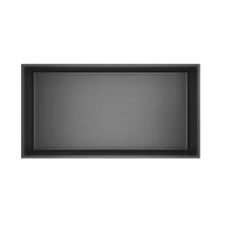 SaniSupreme Inbouwnis badkamer douche RVS Gunmetal Grijs 30x60x7cm