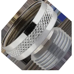 Sanivesk draad Recht overgang voor kranen M22Fx1/2"M chroom