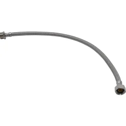 Sanivesk Flexibele Slang PEX - RVS - 1/2"F x 1/2"M DN8 - 30cm - KIWA-keur
