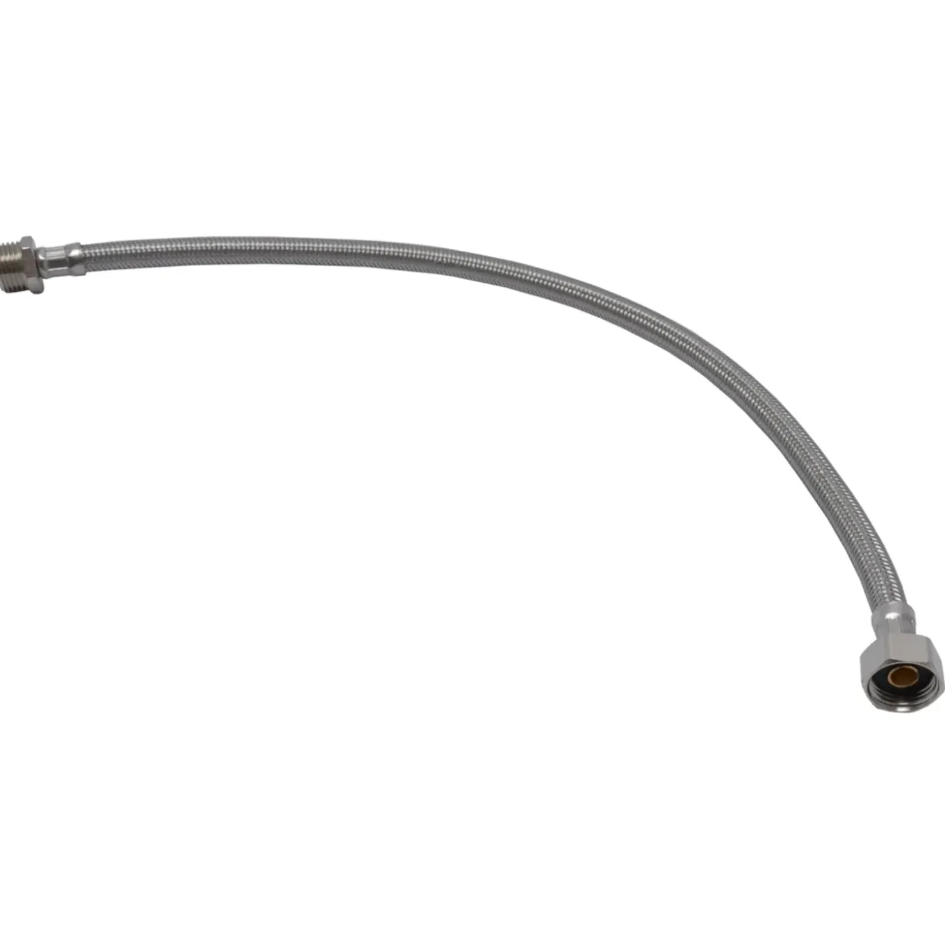Sanivesk Flexibele Slang PEX - RVS - 1/2"F x 1/2"M DN8 - 30cm - KIWA-keur
