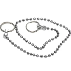 Sanivesk Kogelketting + Ringen 30cm chroom