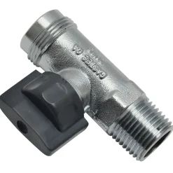 Sanivesk Kogelkraan Gas Recht M24 x 1/2" M Chroom Vlinder