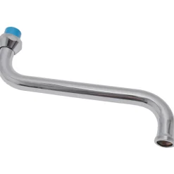 Sanivesk kraanuitloop draaibaar S 1/2"F 25cm chroom