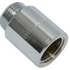 Sanivesk kraanverlengstuk 1/2"Fx1/2"M L30mm chroom