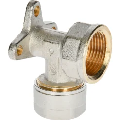 Sanivesk meerlagen knel muurplaat Knie overgang 20mmx3/4"F