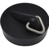Sanivesk plugstop + Triangel 45,5mm kunststof zwart 4pp