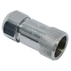 Sanivesk terugslagklep B voor douche chroom 3/8x10