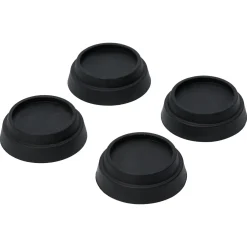 Sanivesk Trillingsdemper Set 4st Zwart