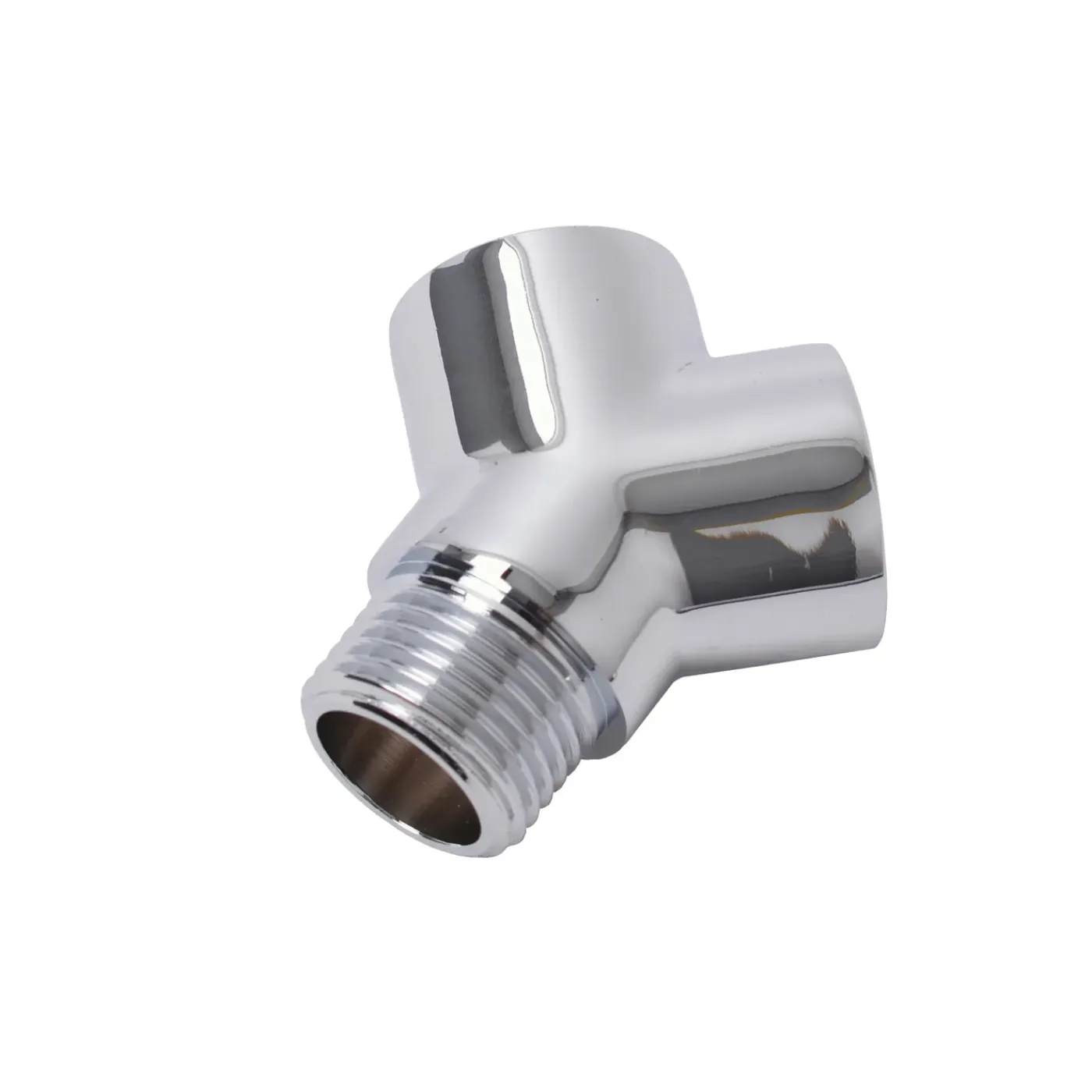 Sanivesk Y-stuk 1/2"Fx1/2"Mx1/2"F chroom