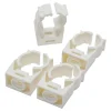 Sanivesk zadel met klikbevestiging wit 10 stuks 10-14mm