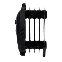 Sannover Elektrische Oliebad Radiator Mobiele Baneos 500 W Zwart