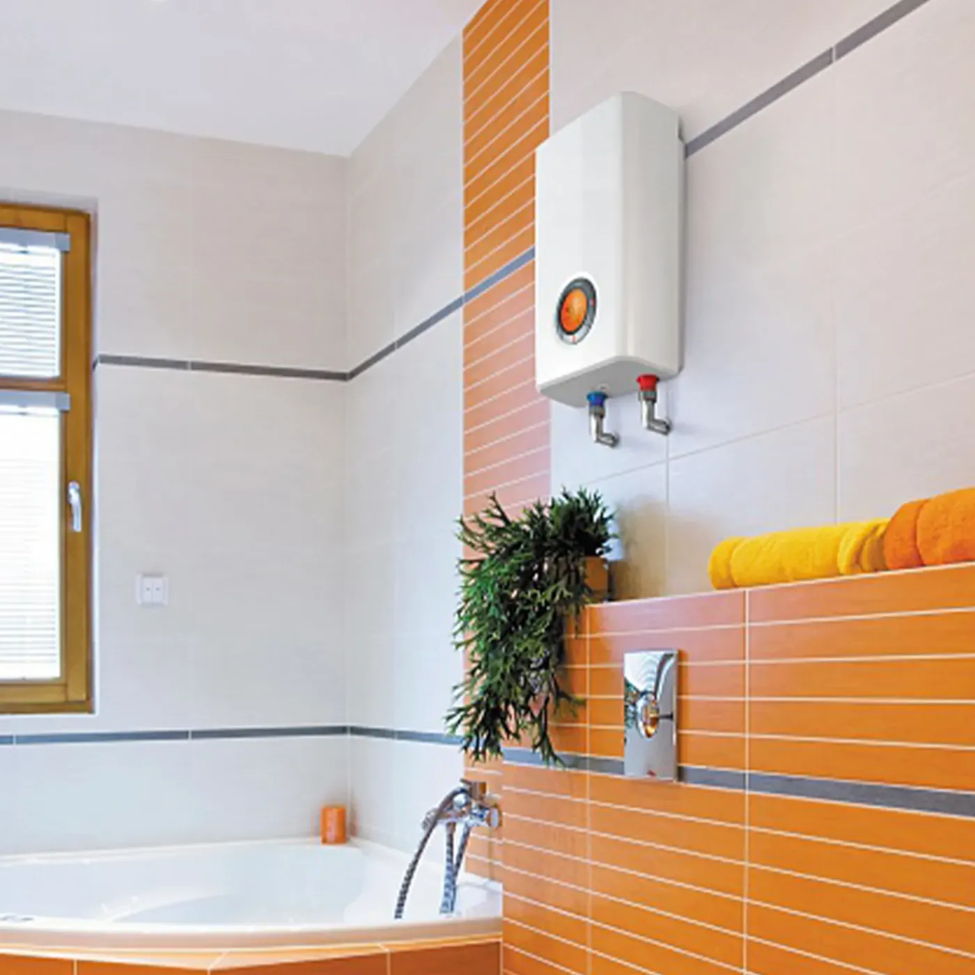 Sannover Elektronische Doorstroomwaterkoker Gala 10 Kw Enkelfasig