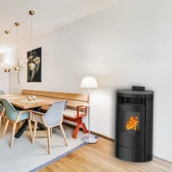 Sannover Pelletkachel Air Flavia 9,5 Zwart