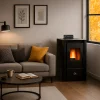 Sannover Pelletkachel Anita 9,4 Kw Zwart
