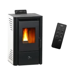 Sannover Pelletkachel Anita 9,4 Kw Wit