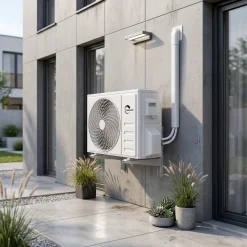 Sannover Split Airco Wandmodel Ombouwbaar (koelen/verwarmen) 2,6 Kw / 9000 Btu Osmozra