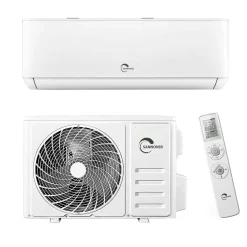 Sannover Split Airco Wandmodel Ombouwbaar (koelen/verwarmen) 3,4 Kw / 12000 Btu Osmozra