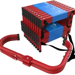 SAVS Esc-10s Vluchtladder 10 Meter - 4 Verdiepingen - Brandtrap - Noodladder