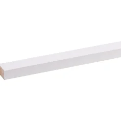 Schaaflat - Wit - Grenen - Gegrond - 12x18mm - 270cm