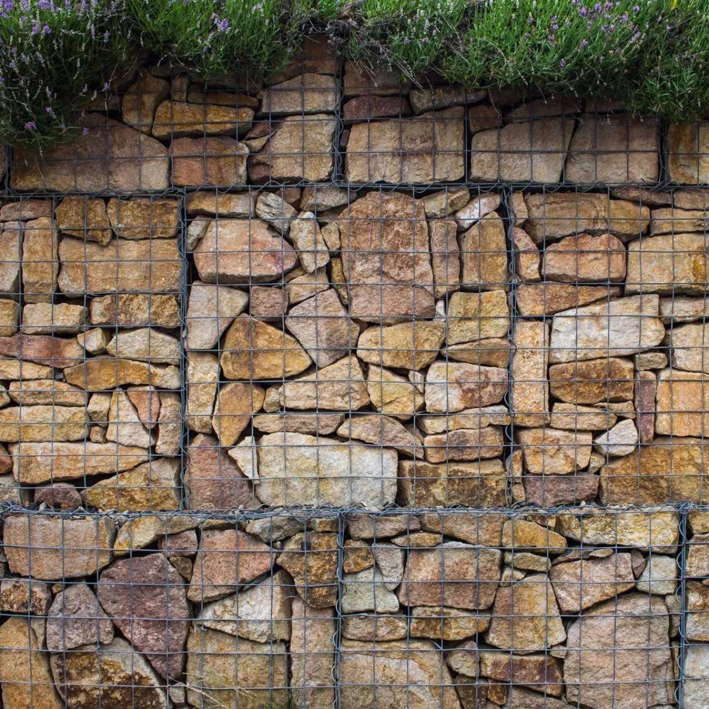 Monster Shop Schanskorf muur - Set: 3 - afmetingen: 100x30x30 cm