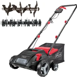 Scheppach Elektrische Verticuteermachine SC32 - Beluchter - 1500W - 32cm - instelbare diepte