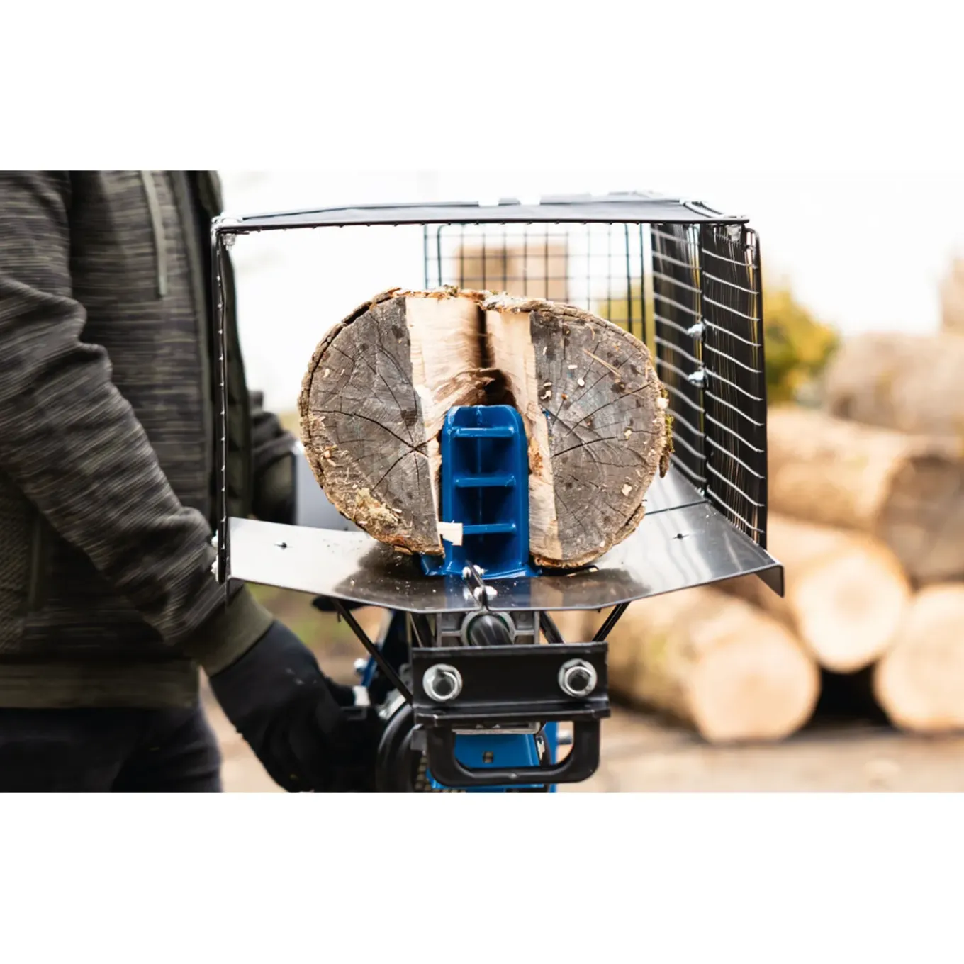 Scheppach Houtklover Hl760ls - 230v - 7 Ton - 2200 W - Hout Ø 50 – 250 mm