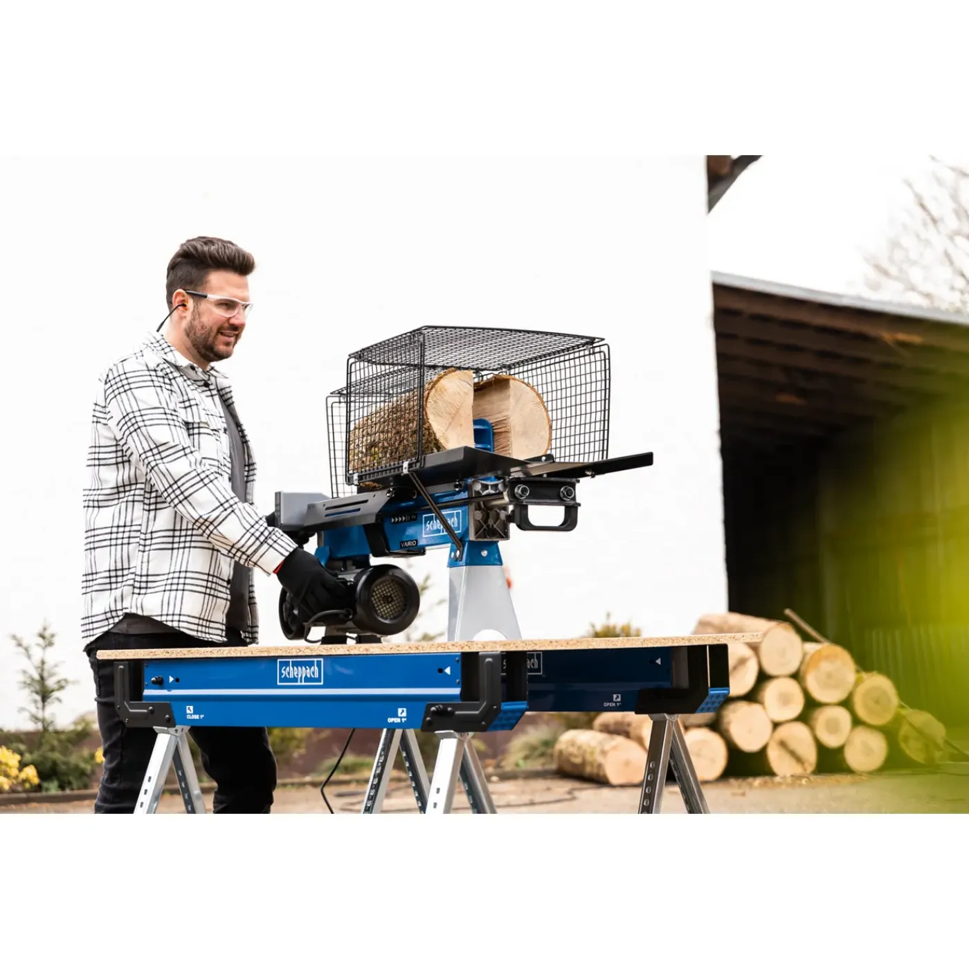 Scheppach Houtklover Hl760l - 7 ton - 2200 W - 220 – 240 V~