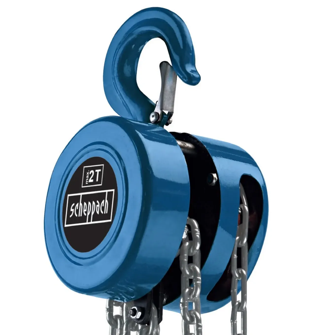 Scheppach Katrol/takel (kettinghijser) CB02 - max. 2000 kg draagkracht - hijsketting 3 meter