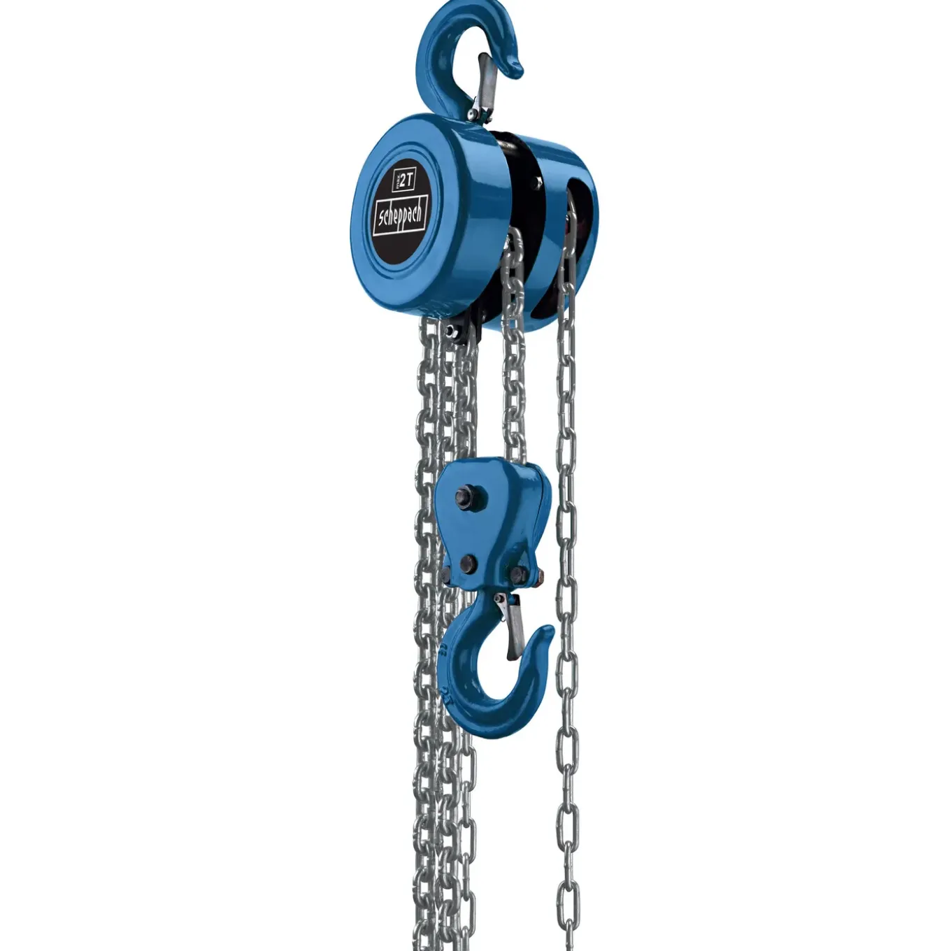 Scheppach Katrol/takel (kettinghijser) CB02 - max. 2000 kg draagkracht - hijsketting 3 meter