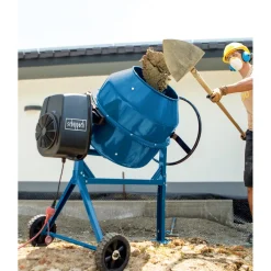 Scheppach 180L Betonmolen MIX180 - 800W - 230V - 29.5rpm
